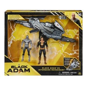 💜DC Comics, Black Adam Vs Intergang Mercenary
Playset